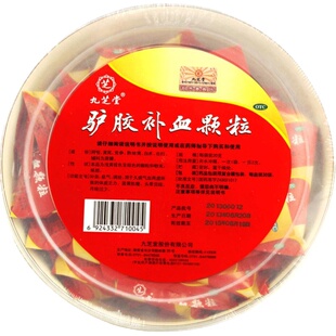 九芝堂驴胶补血颗粒30袋补血调经久病气血两虚月经量少冲剂