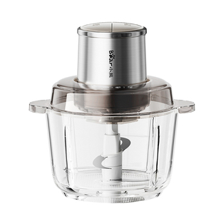 小熊绞肉机家用电动小型全自动搅拌多功能料理机无孔切碎2025新款