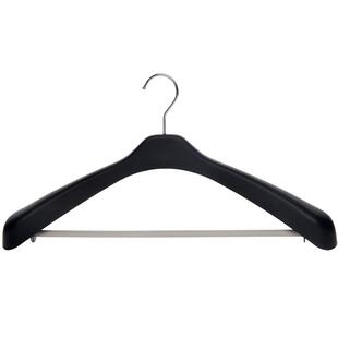汇丰信佳 47cm塑料男式西装衣架防滑宽肩无痕晾晒收纳衣服架撑