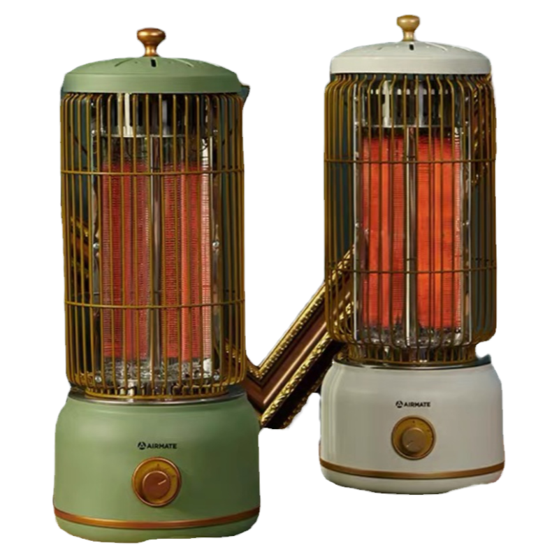 艾美特鳥籠取暖器馬燈碳晶碳纖維電暖器小型烤火爐小太陽家用節(jié)能