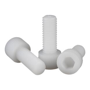 绝缘阻燃尼龙塑料塑胶内六角螺丝杯头螺钉螺栓M3M4M5M6M8M10M12mm