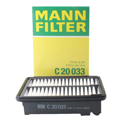 曼牌滤清器C20033空滤 适配新飞度GK5新锋范竞瑞哥瑞1.5缤智XRV