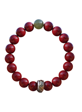 山川心语朱砂10mm转运手串