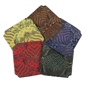 云锦布艺杯垫养壶隔热干泡垫日式刺绣茶铺茶具杯垫壶垫茶道零配