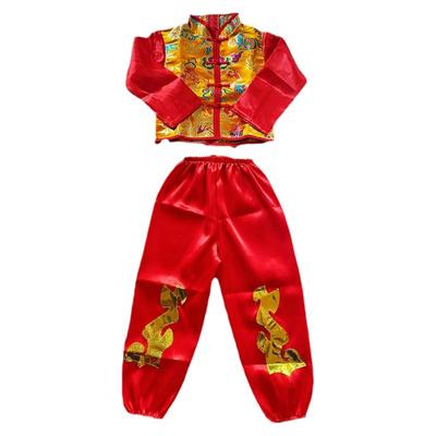 秧歌服女新款开门红喜庆风演出服