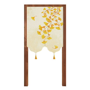 2026新款中式高档新型门帘隔断帘客厅玄关挂帘厨房卫生间遮挡帘子