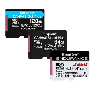 【自营】金士顿高速TF卡手机无人机存储运动相机控摄像头内存卡