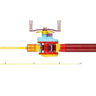 特奔DC玲珑鼓轮路亚竿多节变节伸缩短竿套装溪流旅行马口鱼竿微物