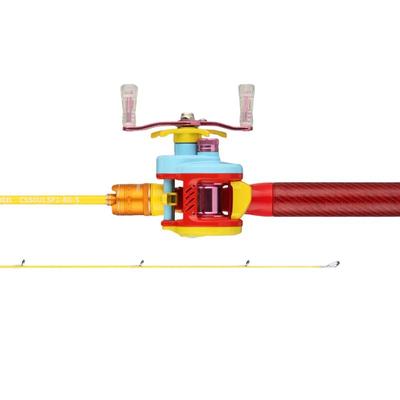 特奔DC玲珑鼓轮路亚竿多节变节伸缩短竿套装溪流旅行马口鱼竿微物