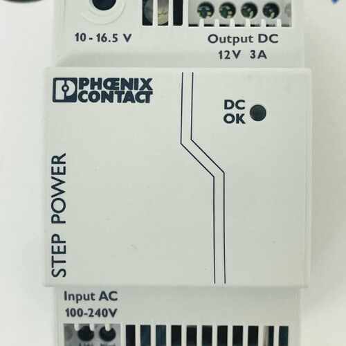 PHOENIX CONTACT STEP-PS/1AC/12DC/3 Power Supply 2868570