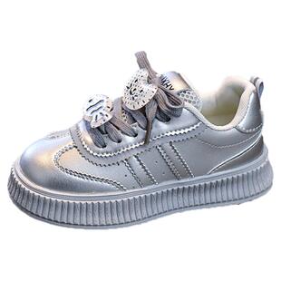 官网C&K儿童板鞋女童鞋2026新款春季软底女孩运动德训鞋好看学生