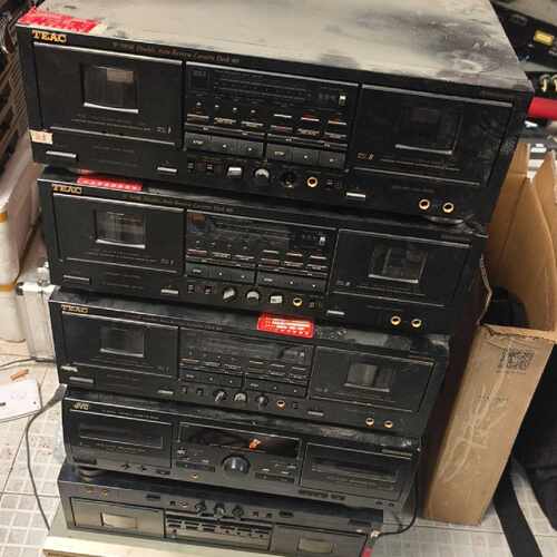 【请询价】TEAC,W585R,双卡机有4台，技术就这样出