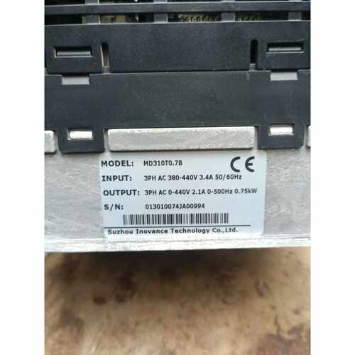 询价汇川变频器MD310T0.7B 。