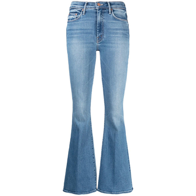 亚洲版型motherdenim微喇长裤