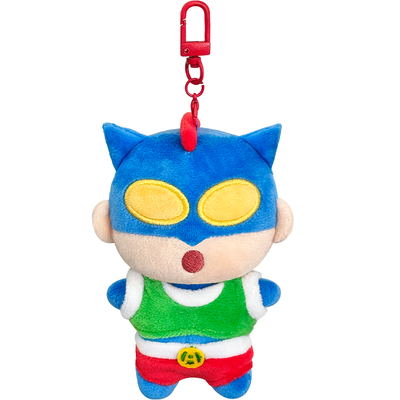 蜡笔小新10cm动感超人海星体挂件