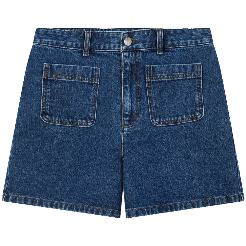 滨波女士日常休闲纯棉牛仔短裤
