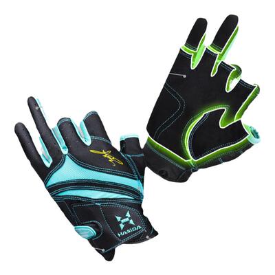 哈斯达钓鱼手套防刺防水超薄透气防滑防晒路亚专业抓鱼垂钓装备