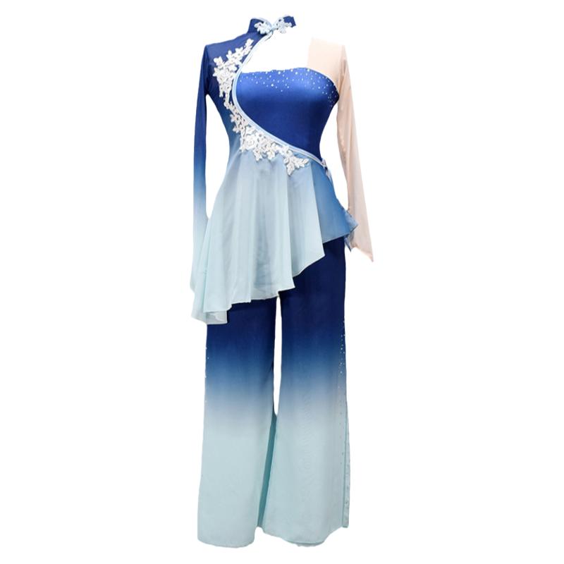 古典舞蹈服女飘逸练功剧目服