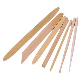 雕塑工具套装泥塑工具刮刀 精雕油泥模型造型雕刻刀 竹片薄刀刮刀