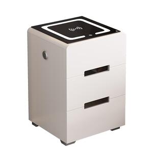 虎牌保险柜家用2026新款床头柜保险箱一体柜防盗带智能床头密码65隐藏式家庭搬不走首饰小型保险隐形卧室柜子