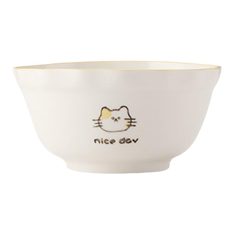 饭碗菜盘家用餐具双耳泡面汤碗盆