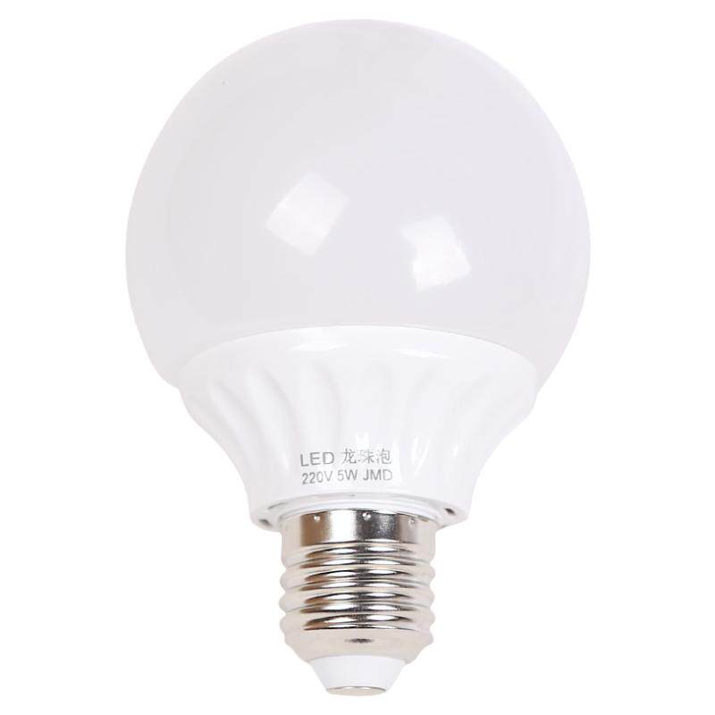 E27大螺丝口超亮3W9W暖白黄光中性光球泡螺纹节能省电灯胆LED灯泡