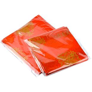 喇叭花1.8米加厚一次性桌布防水台布餐桌布红双喜方桌圆桌台布1包