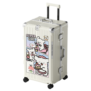 新款大容量行李箱24寸旅行箱耐用加厚28寸拉杆箱20登机密码箱男女