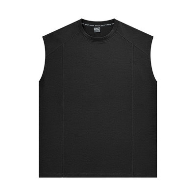 男士无袖t恤显肩宽坎肩背心