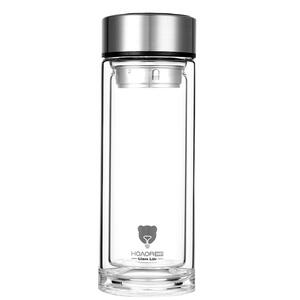 500ml双层加厚耐高温防爆玻璃杯
