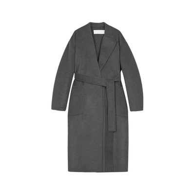 【SAMUEL系列】LESS冬绵羊毛双面呢大衣长款高级感外套2O0811340