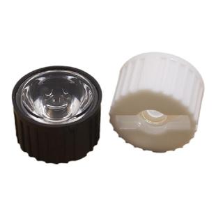 LED光面聚光透镜20mm5 15 30 60 90 120度1W3W大功率流明灯珠透镜