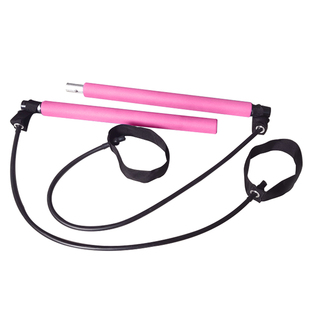 普拉提棒多功能健身棒瑜伽普拉提器材家用弹力运动训练练臀拉力绳