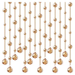 水晶珠帘隔断帘过道客厅吊饰卫生间门帘挂帘帘子免打孔新款风水帘