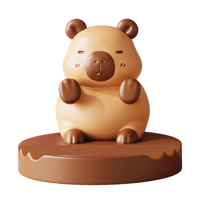 拒绝蕉绿卡皮巴拉手机支架桌面