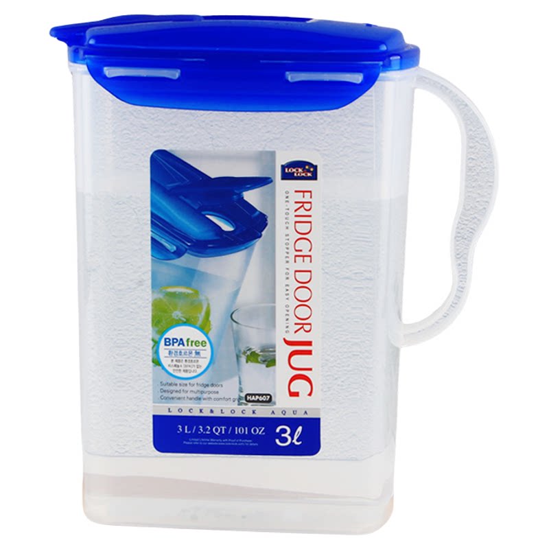 乐扣乐扣塑料鸭嘴耐热3l冷水壶