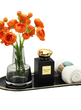 样板间卫生间洗漱台托盘给组合