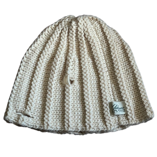 自由 NABE NARA复古破洞布标针织车夫帽秋冬女深筒遮面毛线乞丐帽