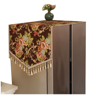 欧式高端冰箱防尘盖布罩巾顶轻奢高档单双开门高级感家用2025新款