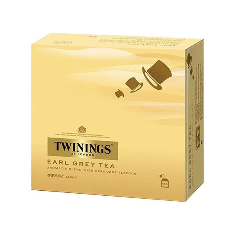 川宁豪门伯爵红茶100片袋泡茶包 商用餐饮奶茶叶烘焙Twinings红茶