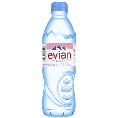 evian法国500ml*24瓶天然矿泉水