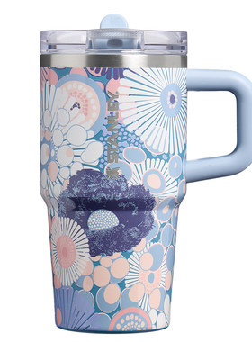 Stanley限定花野系列保温吸管杯