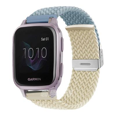 Garmin佳明拼色弹力尼龙编织表带