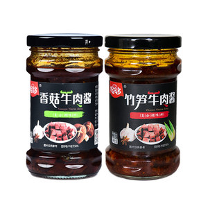 好运多下饭菜牛肉酱自制手工四川