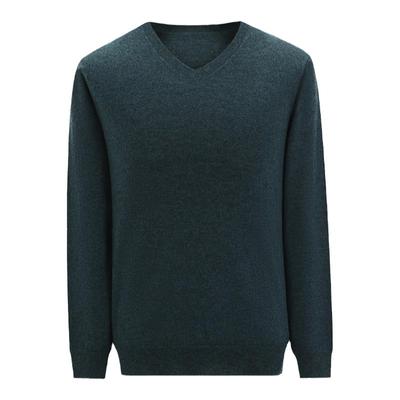 男士2022V领羊毛衫兽王