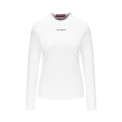 【solotex】Munsingwear万星威高尔夫春季女士圆领长袖T恤宽松