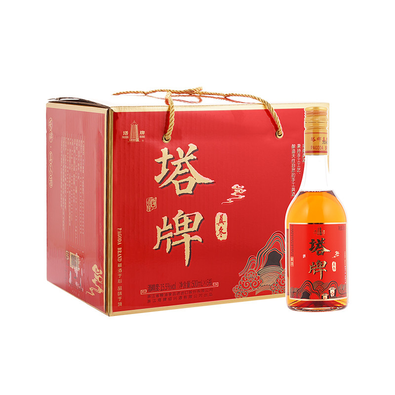 塔牌真冬酒500ml*6瓶无焦糖色