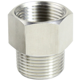 304不锈钢内外丝直接头公制M20 22*1.5转英制1分2分3分4分6分1寸