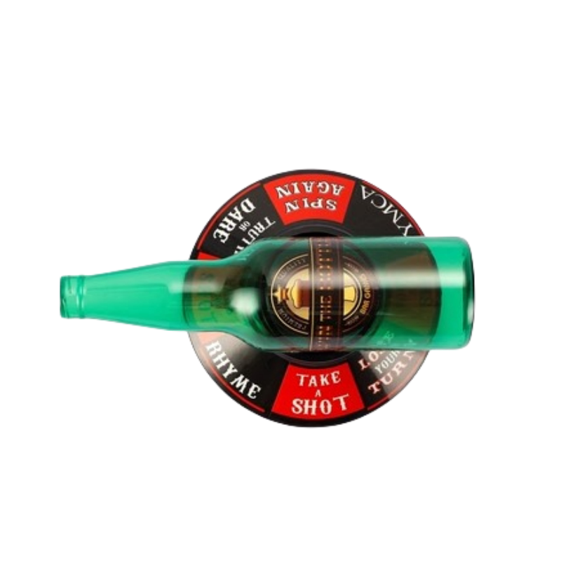 酒瓶转盘喝酒娱乐助兴玩具转盘 游戏道具酒吧KTV酒令用品创意酒桌