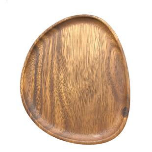 日式胡桃木托盘实木异形盘干泡台茶盘碟子点心盘长方形木质相思木